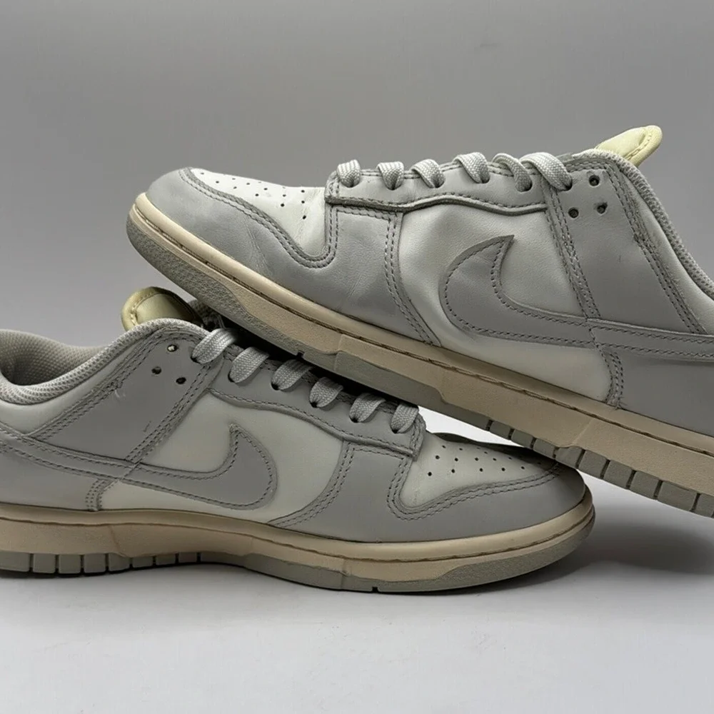 Nike Dunk Low Sail Light Bone Sneakers Shoes DD1503-107 Rare OG Women's‎ Size 9